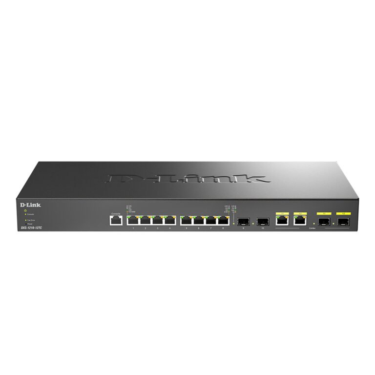D-Link 8-port 10GBASE-T, 2-port SFP+ and 2-port 10GBASE-T/SFP+ Multi-Gigabit Smart Managed Switch