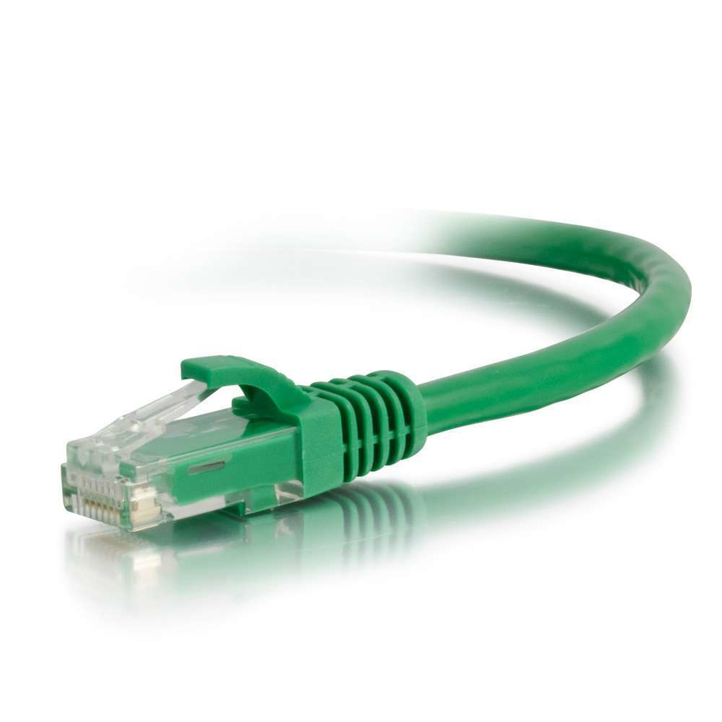 C2G 3m Cat5e Booted Unshielded (UTP) Network Patch Cable - Green - Image 3