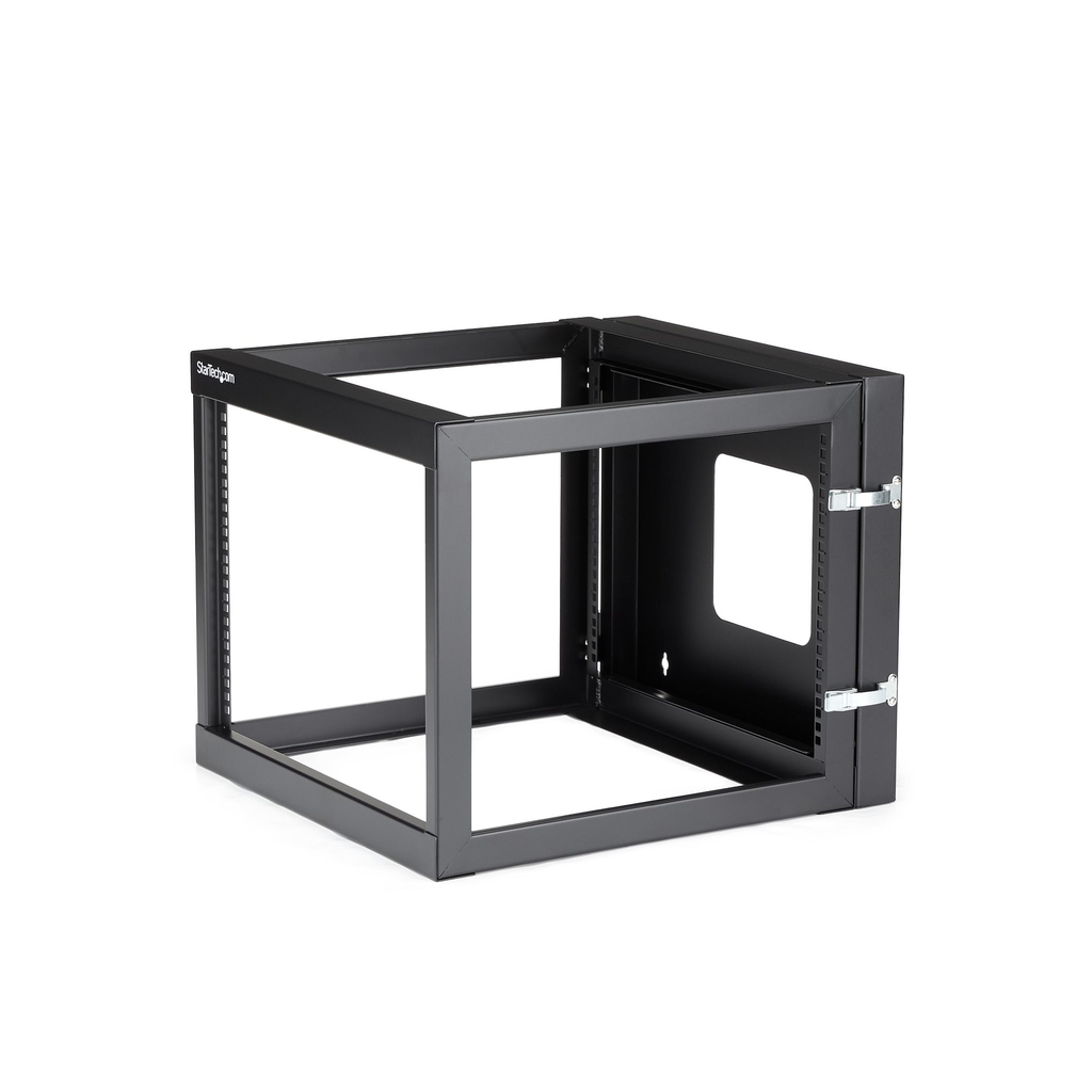 StarTech.com 8U Hinged Open Frame Wall-Mount Server Rack - 22 in. Deep - Image 7