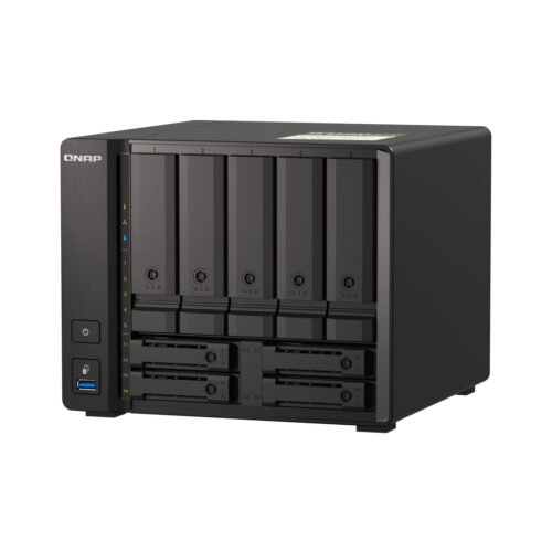 QNAP TS-H973AX NAS Tower Ryzen Embedded V1500B 32 GB DDR4 0 TB QuTS hero Black - Image 3