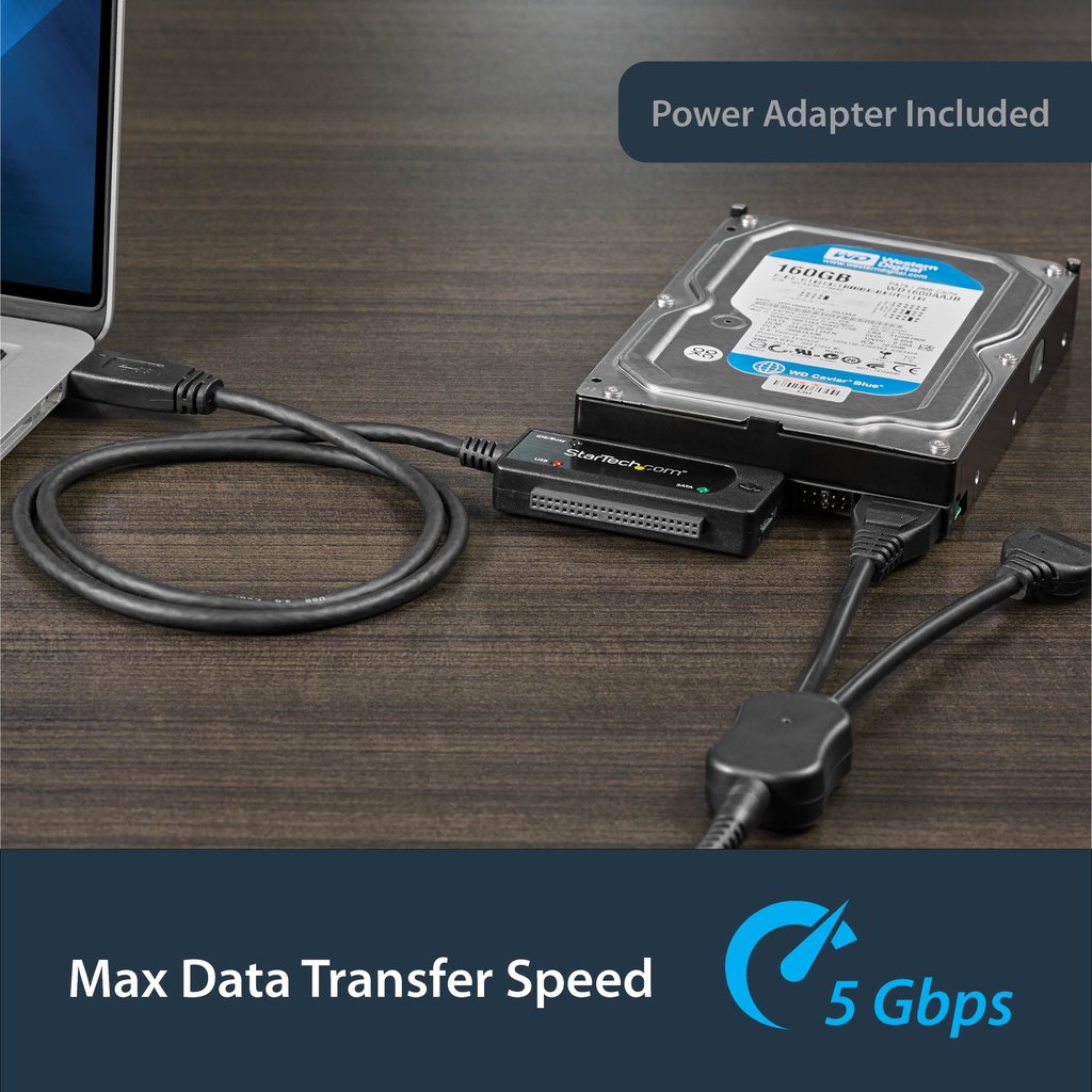 StarTech.com SATA to USB Cable - USB 3.1 (10Gbps) - UASP - Image 11