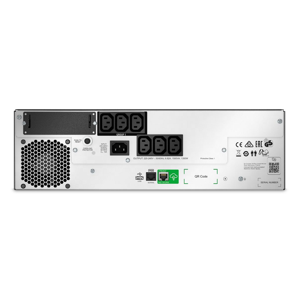 APC Smart-UPS Li-ion SMTL1500RMI3UC - 6x C13, Short Depth, Rackmount 3U, SmartConnect, 1500VA - Image 2