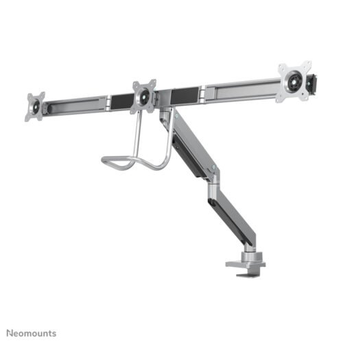 Neomounts NM-D775DX3SILVER Monitor arm 17-27" - gas spring - Topfix - 180°-stop - Image 4