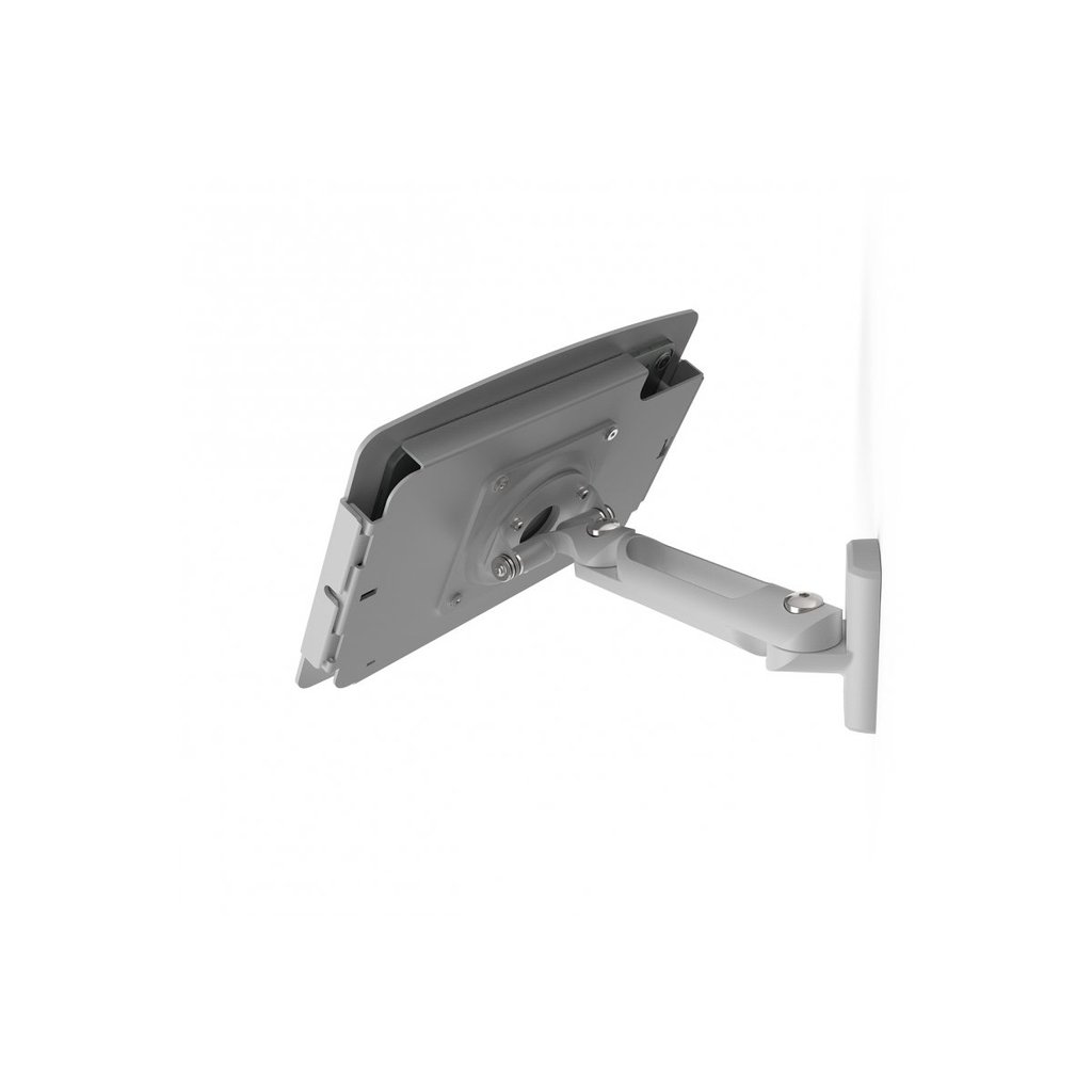 Compulocks iPad 10.2" Space Enclosure Swing Wall Mount White - Image 2