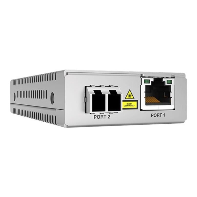 Allied Telesis AT-MMC2000LX/LC-TAA-60 network media converter 1000 Mbit/s 1310 nm Single-mode Grey