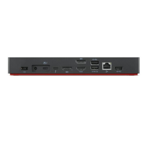Lenovo 40B00300UK laptop dock/port replicator Wired Thunderbolt 4 Black, Red - Image 11