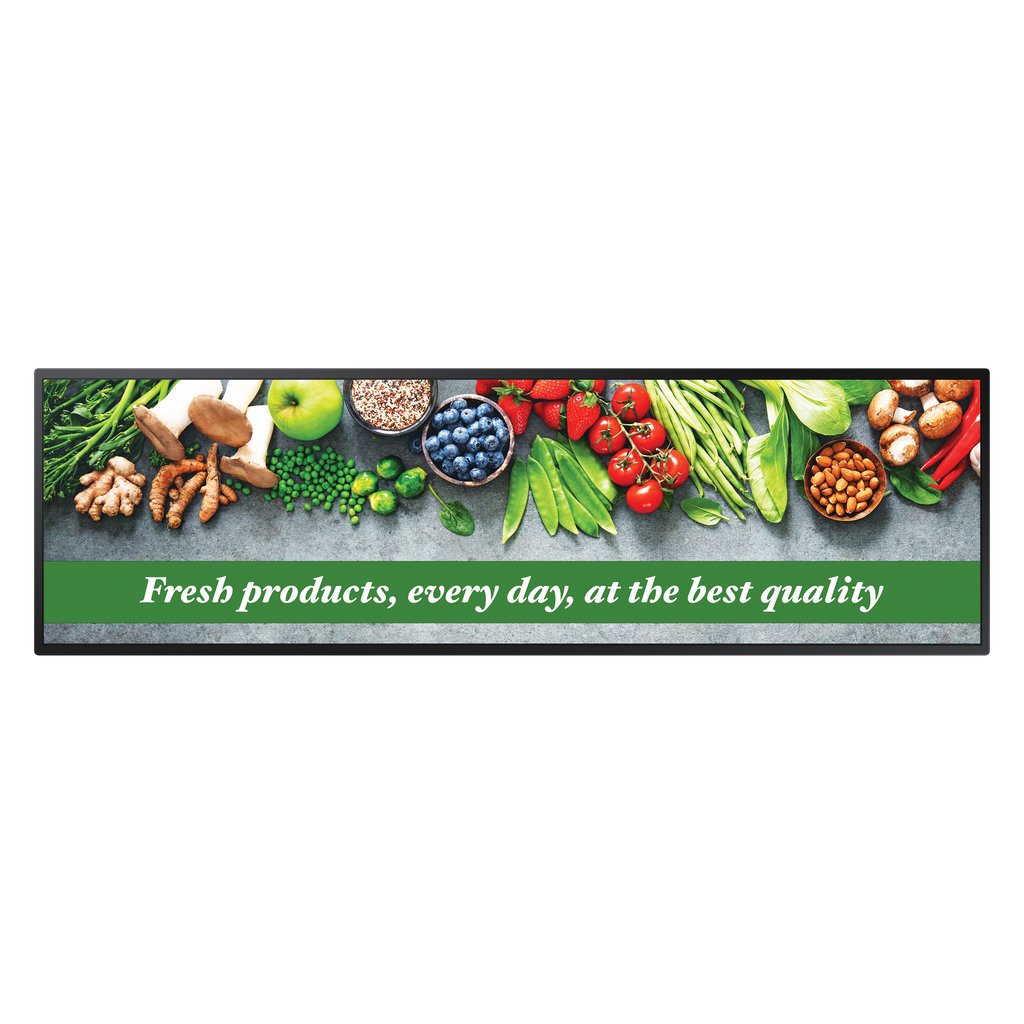 Samsung SH37C Panorama design 94 cm (37") LCD Wi-Fi 700 cd/m² Black Tizen 7.0 24/7