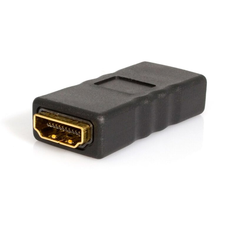 StarTech.com HDMI to HDMI Adapter, High Speed HDMI to HDMI Connector, 4K 30Hz HDMI to HDMI Coupler, HDMI to HDMI Converter, HDM
