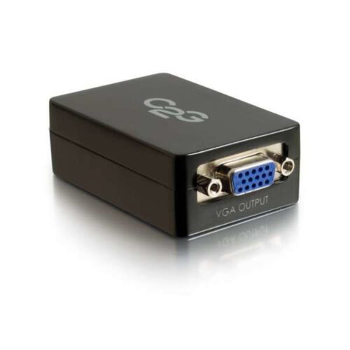 C2G 82401 cable gender changer DVI-D HD15 Black - Image 2