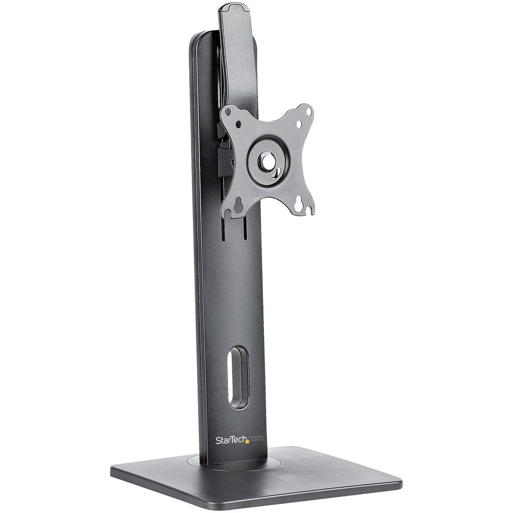 StarTech.com Free Standing Single Monitor Mount - Height Adjustable Monitor Stand - For VESA Mount Displays up to 32" (15lb/7kg - Image 15