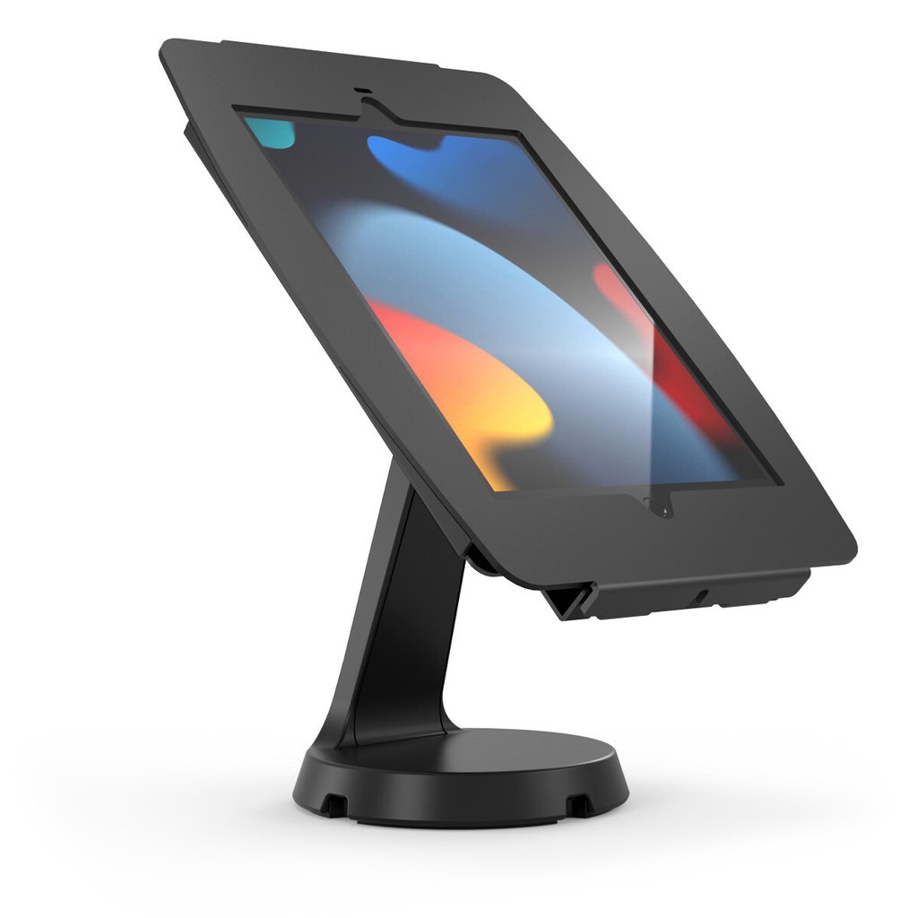 Compulocks iPad 10.2" Space Enclosure Mast Counter Stand - Black - Image 2