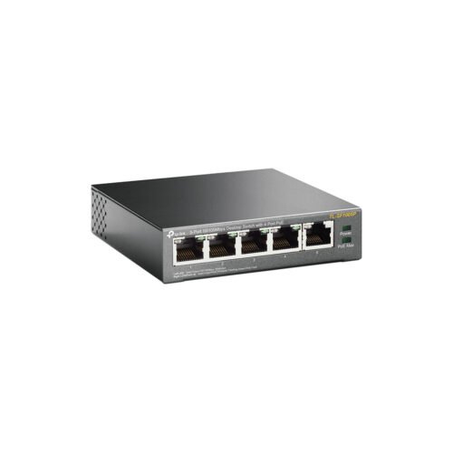 TP-Link TL-SF1005P network switch Unmanaged Fast Ethernet (10/100) Power over Ethernet (PoE) Black - Image 2