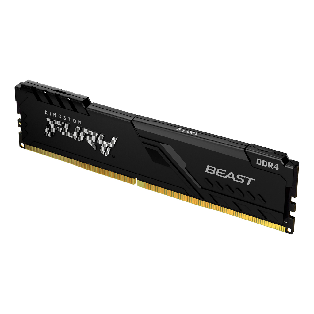 Kingston Technology FURY Beast 16GB 3600MT/s DDR4 CL17 DIMM (Kit of 2) Black - Image 3