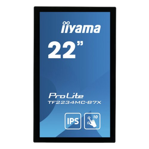 iiyama ProLite TF2234MC-B7X computer monitor 54.6 cm (21.5") 1920 x 1080 pixels Full HD LED Touchscreen Multi-user Black - Image 2
