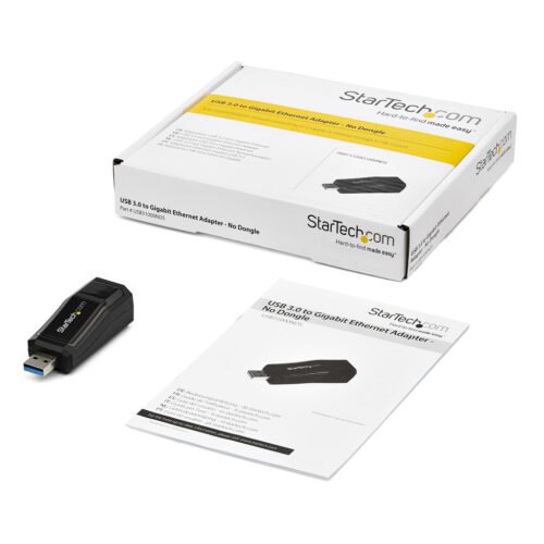 StarTech.com USB 3.0 to Gigabit Ethernet NIC Network Adapter – 10/100/1000 Mbps - Image 4