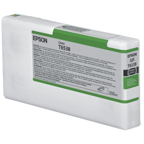 Epson T653B Green Ink Cartridge (200ml)