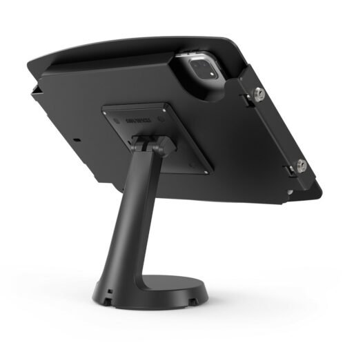 Compulocks iPad Pro 12.9" (3-6th Gen) Space Enclosure Mast Counter Stand - Black - Image 3