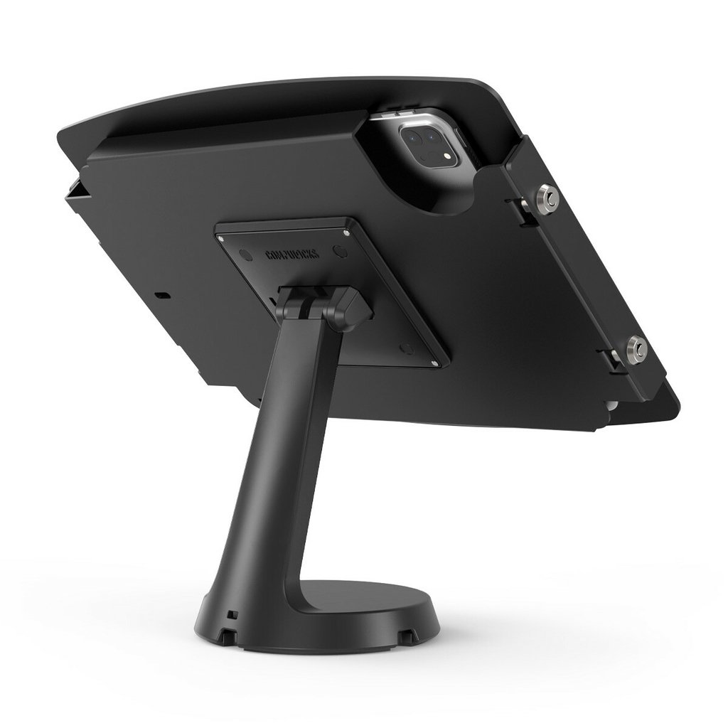 Compulocks iPad Pro 12.9" (3-6th Gen) Space Enclosure Mast Counter Stand - Black - Image 3
