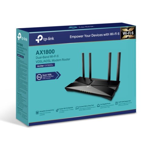 TP-Link Archer AX1800 Dual-Band Wi-Fi 6 VDSL/ADSL Modem Router - Image 5