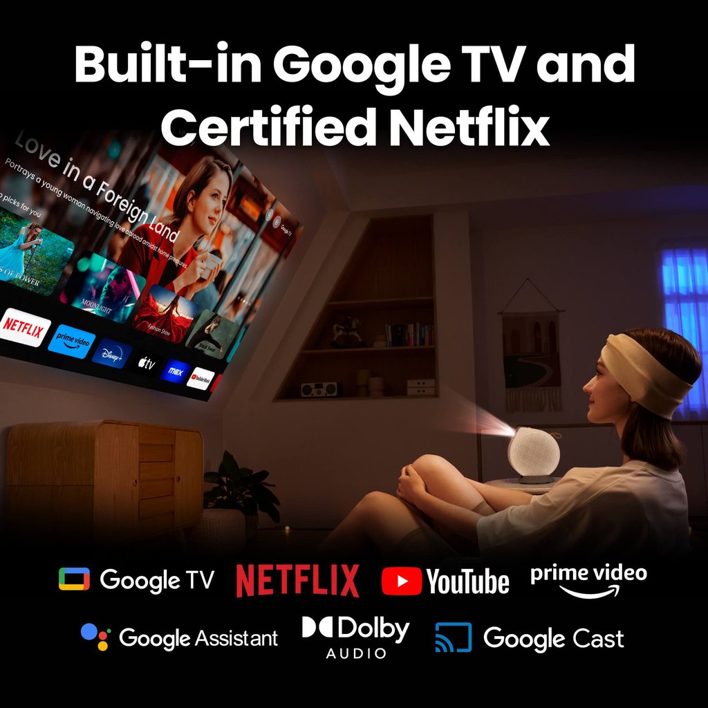 BenQ GV50 Standard throw projector 500 ANSI lumens DLP 1080p (1920x1080) White - Image 11