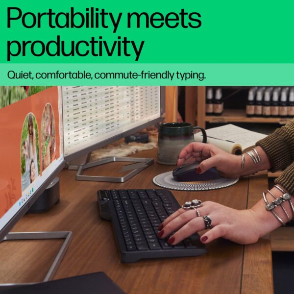 HP 475 Dual-Mode Wireless Keyboard - Image 4
