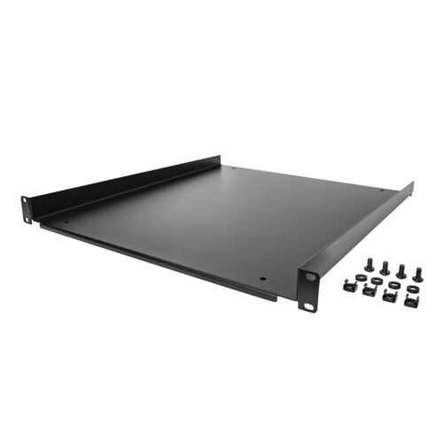 StarTech.com 1U Server Rack Shelf - Universal Rack Mount Cantilever Shelf for 19" Network Equipment Rack & Cabinet - Durable De - Image 2