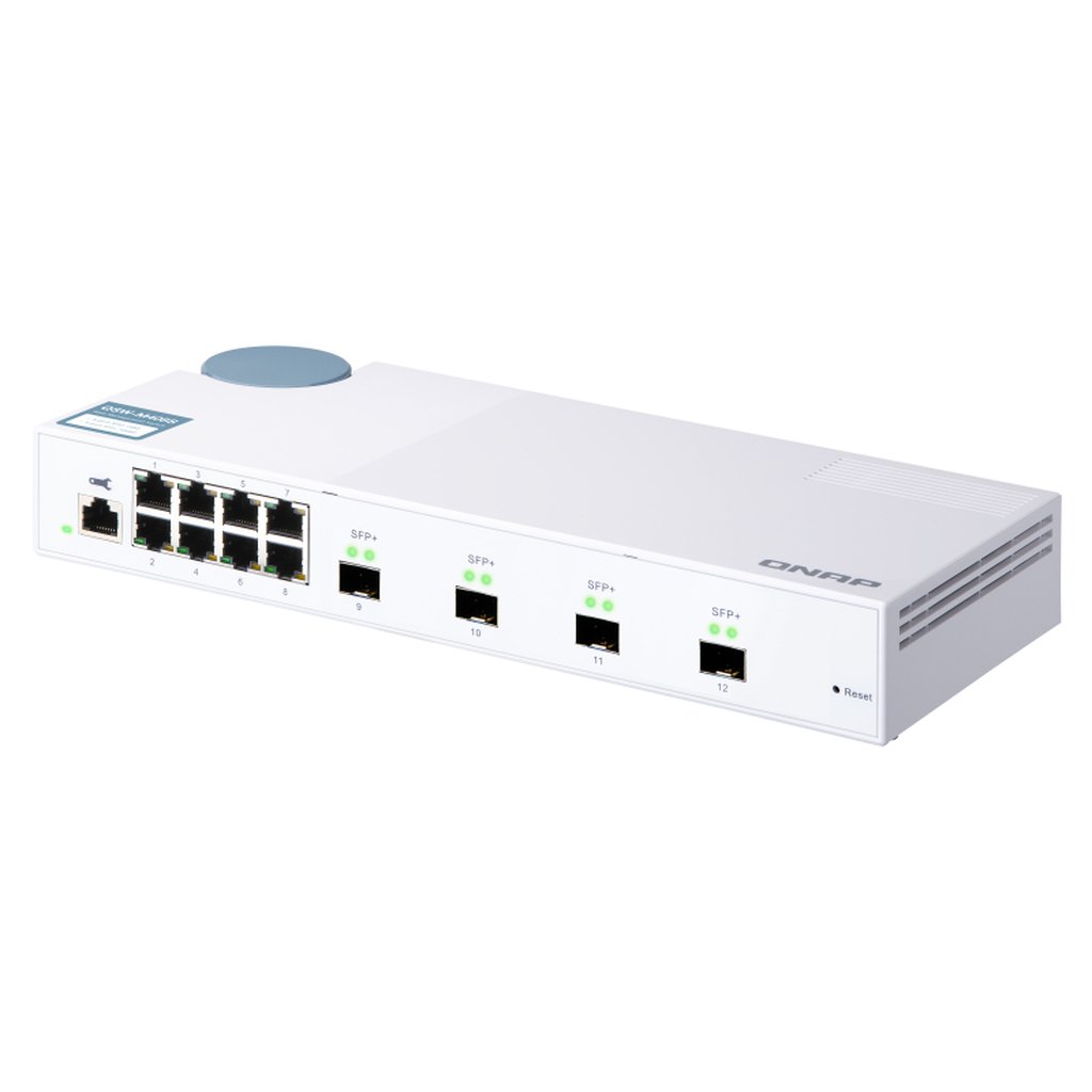 QNAP QSW-M408S network switch Managed L2 Gigabit Ethernet (10/100/1000) White - Image 6
