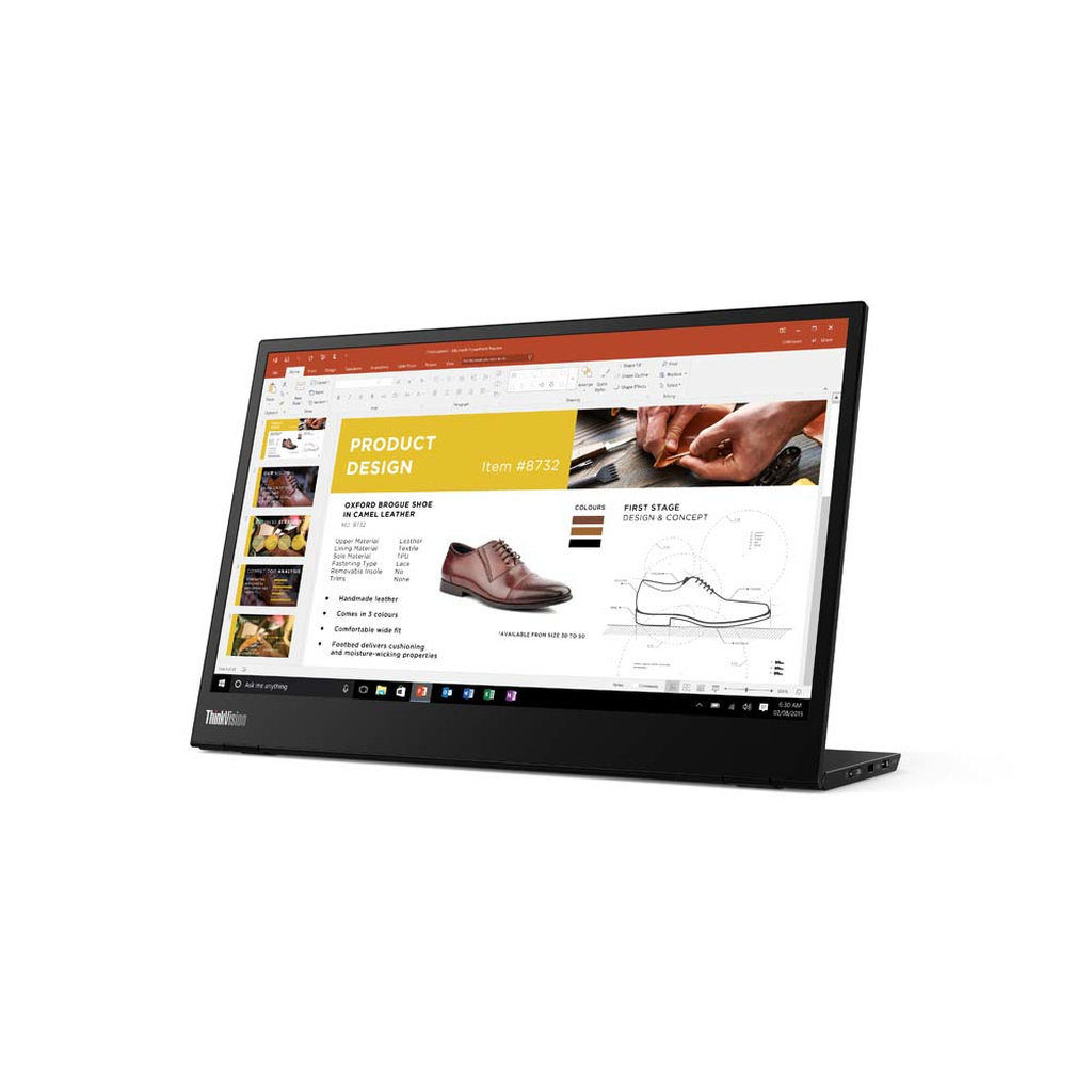 Lenovo ThinkVision M14 computer monitor 35.6 cm (14") 1920 x 1080 pixels Full HD LED Black - Image 5