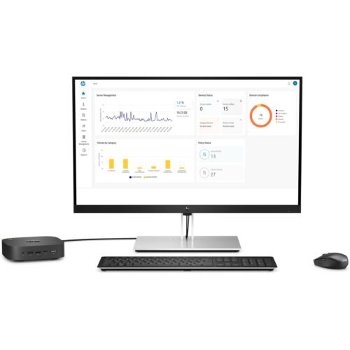 HP Chromebox Enterprise G3 Intel® Celeron® 5205U 4 GB DDR4-SDRAM 64 GB eMMC ChromeOS Mini PC Black - Image 8