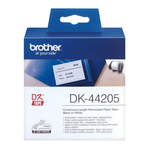 Brother White Removable Paper Tape - Image 3