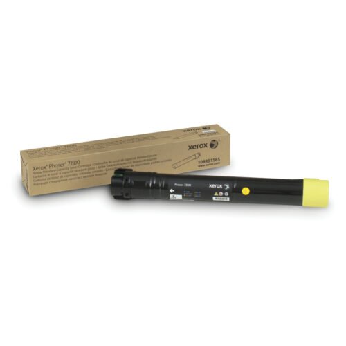 Xerox Genuine Phaser® 7800 Yellow Standard capacity Toner Cartridge (6000 Pages) - 106R01565