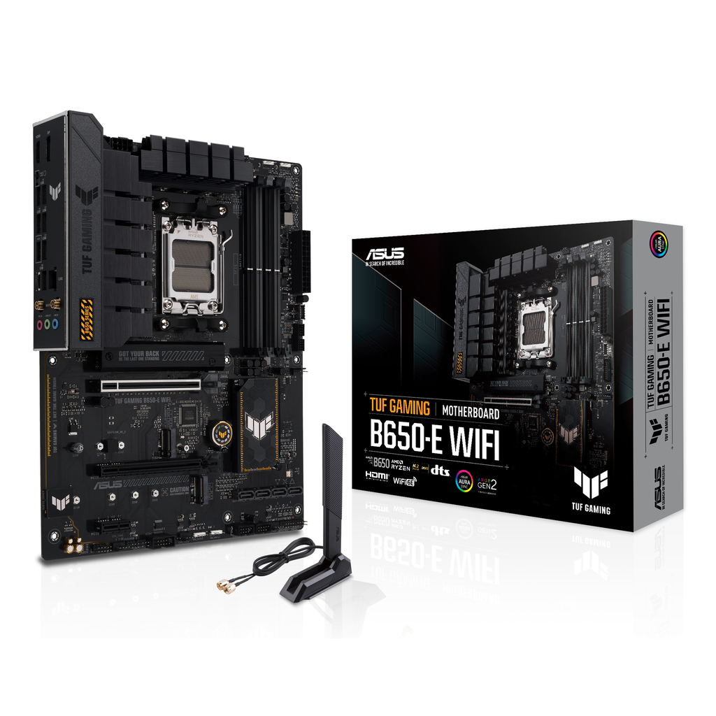 ASUS TUF GAMING B650-E WIFI AMD B650 Socket AM5 ATX