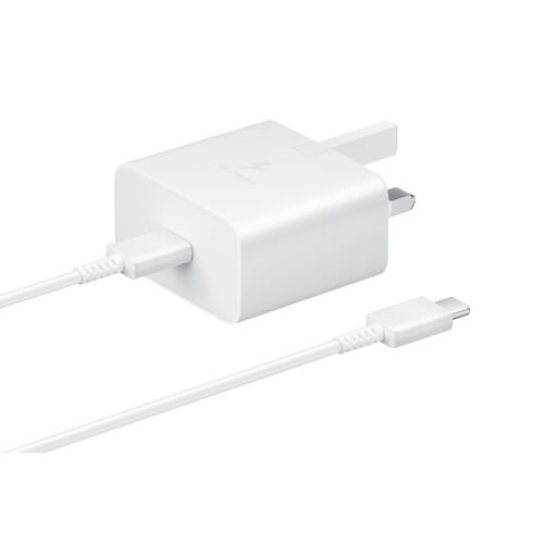Samsung 15W Adaptive Fast Charger (with C to C Cable) Smartphone White USB Fast charging Indoor - Image 4