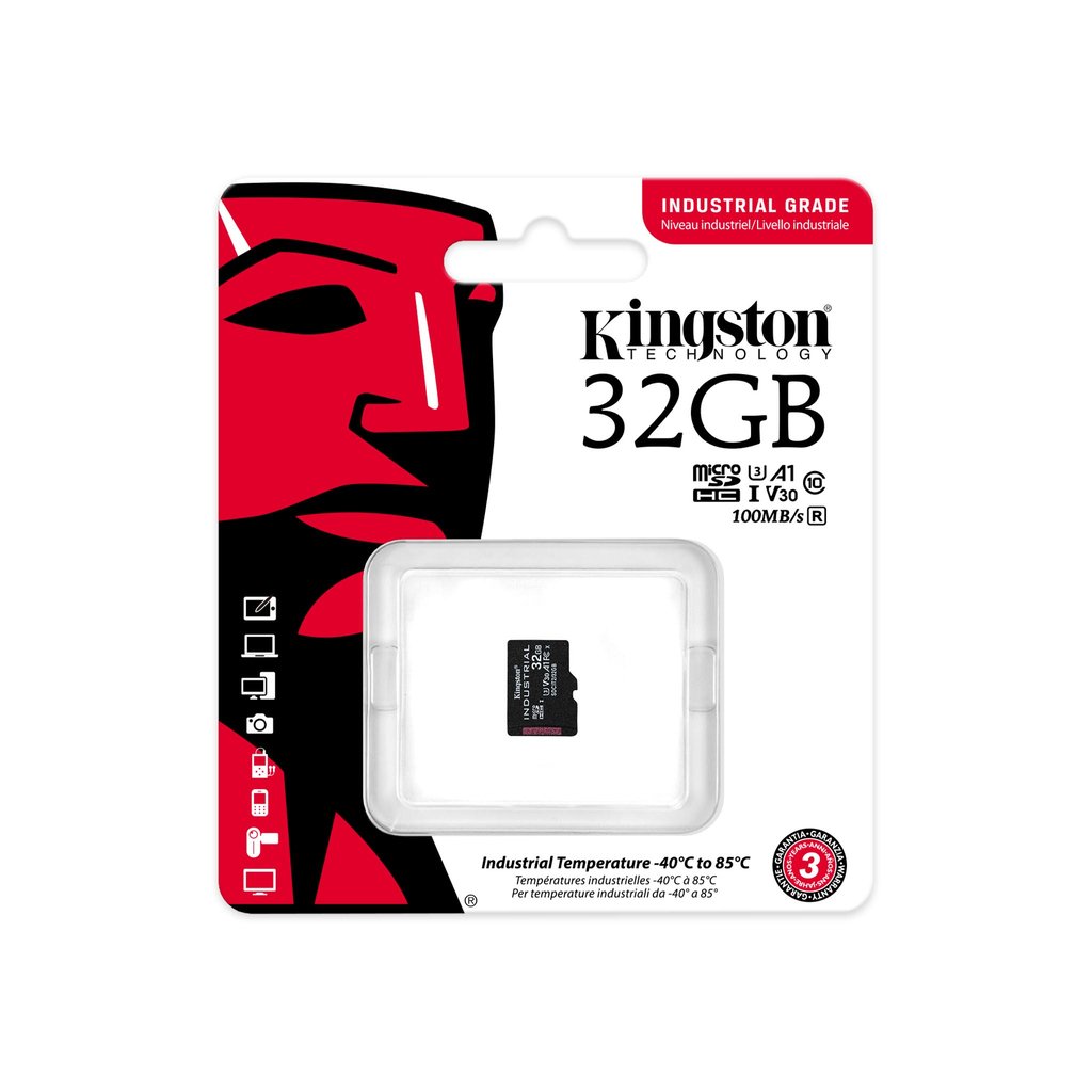 Kingston Technology Industrial 32 GB MicroSDHC UHS-I Class 10 - Image 2