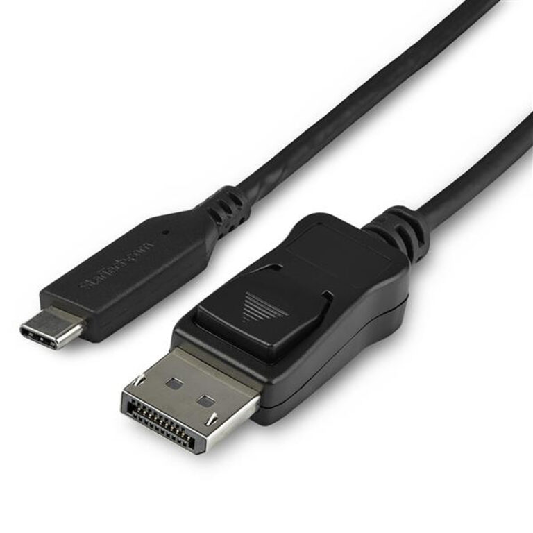StarTech.com 3.3ft/1m USB C to DisplayPort 1.4 Cable - 8K/5K/4K USB Type-C to DP 1.4 Alt Mode Video Adapter Converter - HBR3/HD