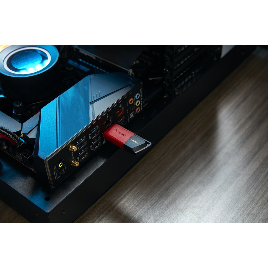Kingston Technology DataTraveler 128GB USB3.2 Gen1 Exodia M (Black + Red) - Image 10