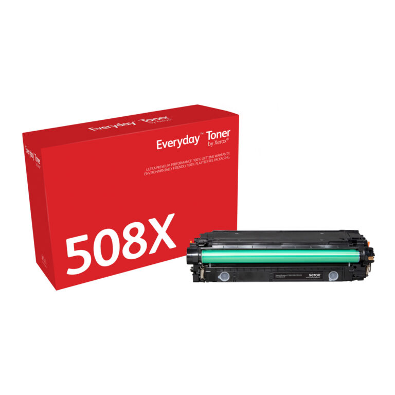 Everyday™ Black Toner by Xerox compatible with HP 508X (CF360X), High capacity