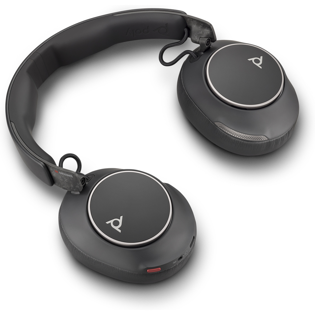 POLY Voyager Surround 80 UC USB-C Headset +USB-C/A Adapter - Image 3