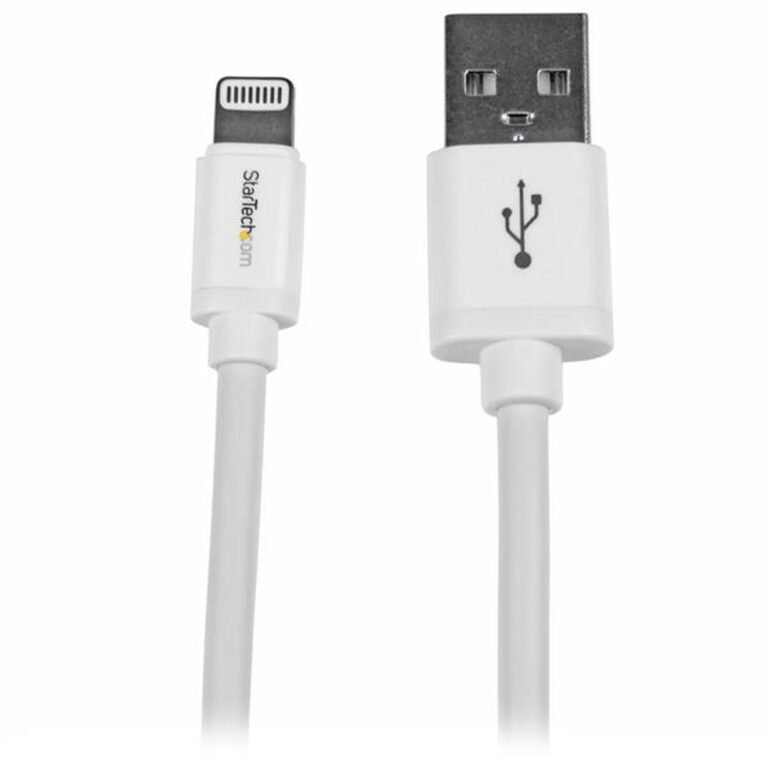 StarTech.com 2 m (6 ft.) USB to Lightning Cable - Long iPhone / iPad / iPod Charger Cable - Lightning to USB Cable - Apple MFi