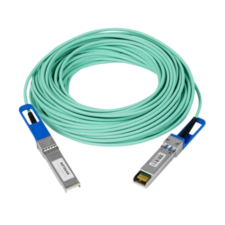 NETGEAR AXC7620 InfiniBand/fibre optic cable 20 m SFP+ Turquoise