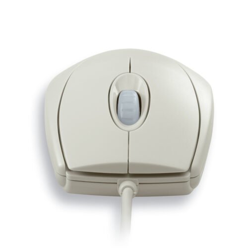 CHERRY WHEELMOUSE OPTICAL Corded Mouse, Light Grey, PS2/USB - Image 4