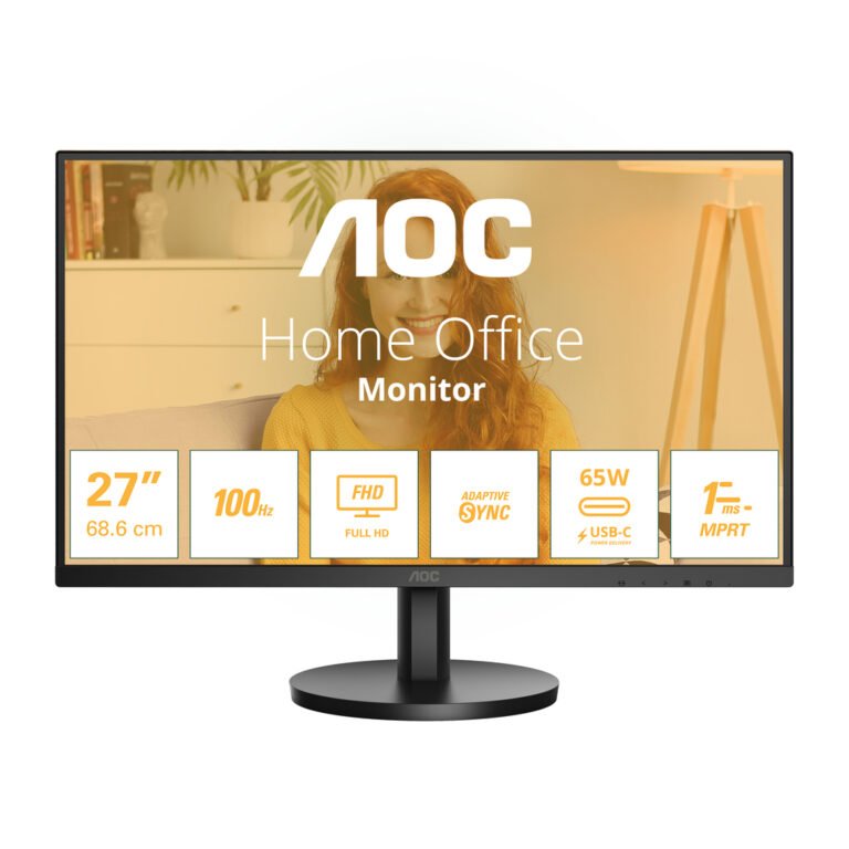AOC 27B3CA2 computer monitor 68.6 cm (27") 1920 x 1080 pixels Full HD LED Black