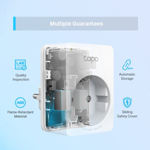 TP-Link Tapo P100 (4-pack) smart plug 2300 W White - Image 7