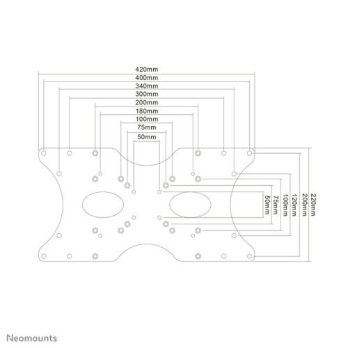 Neomounts FPMA-VESA400 VESA-adapter 22-52" - Image 2
