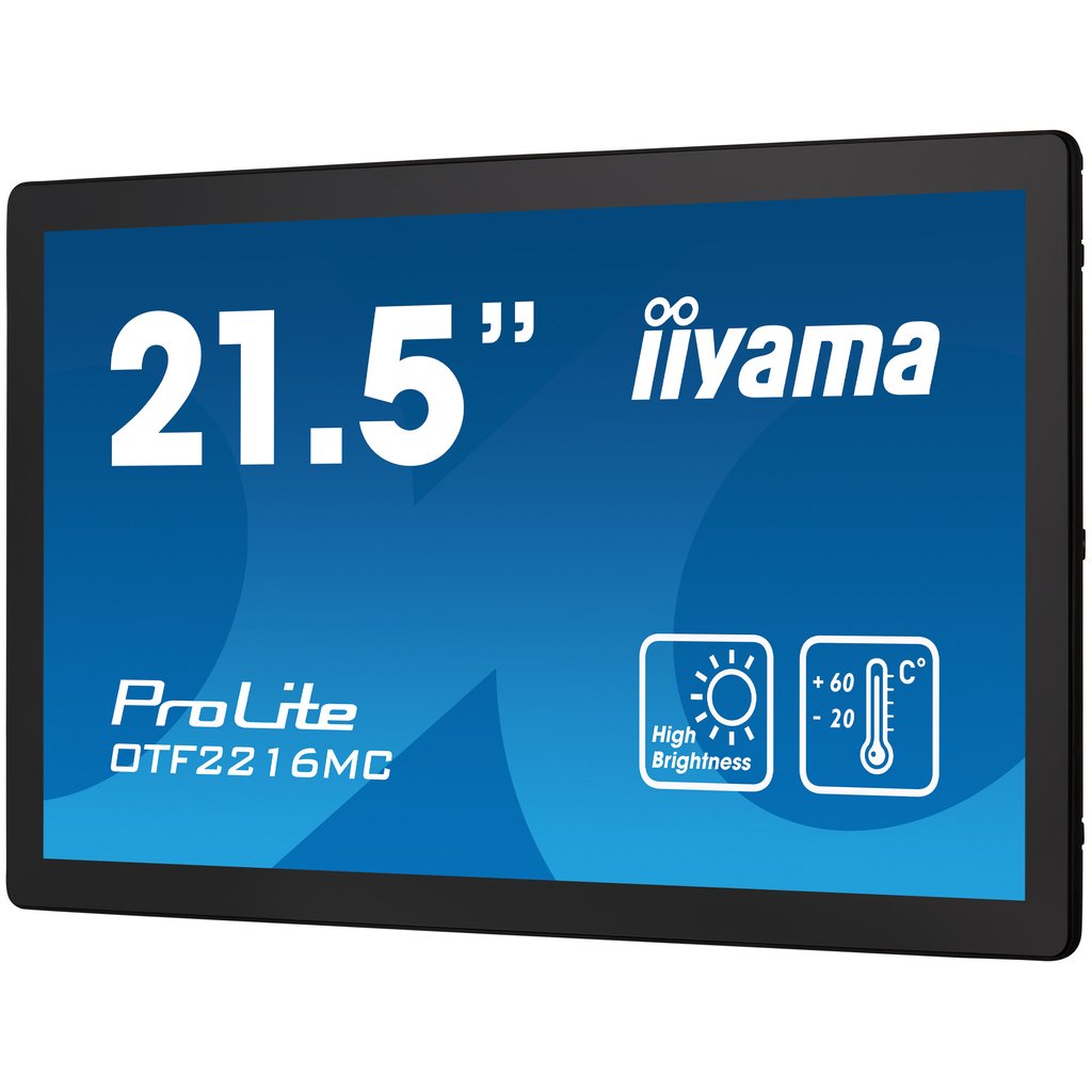 iiyama OTF2216MC-B1 computer monitor 54.6 cm (21.5") 1920 x 1080 pixels Full HD LCD Touchscreen Black - Image 4