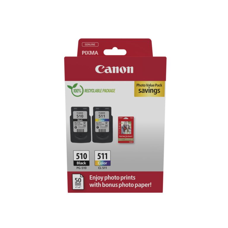 Canon 2970B017 ink cartridge 2 pc(s) Original Black, Cyan, Magenta, Yellow