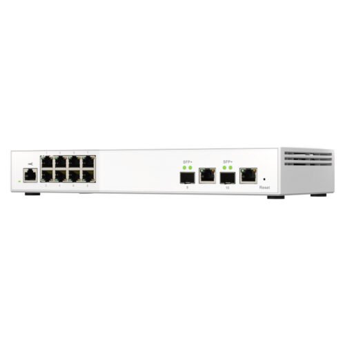 QNAP QSW-M2108-2C network switch Managed L2 2.5G Ethernet (100/1000/2500) Grey, White - Image 4