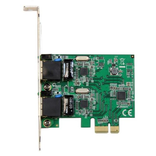 StarTech.com Dual Port Gigabit PCI Express Server Network Adapter Card - PCIe NIC - Image 2