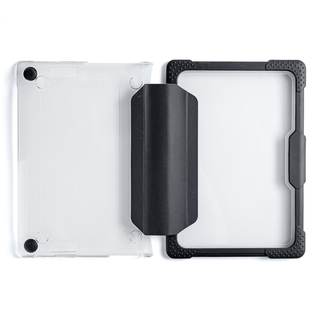 Techair TACHS001 Protective Hard Shell case for HP G8/G9 Chromebook 11, 11.6 black/clear - Image 3