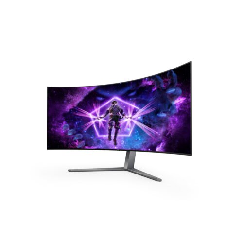 AOC AGON PRO AG456UCZD LED display 114.3 cm (45") 3440 x 1440 pixels Wide Quad HD OLED Black - Image 4